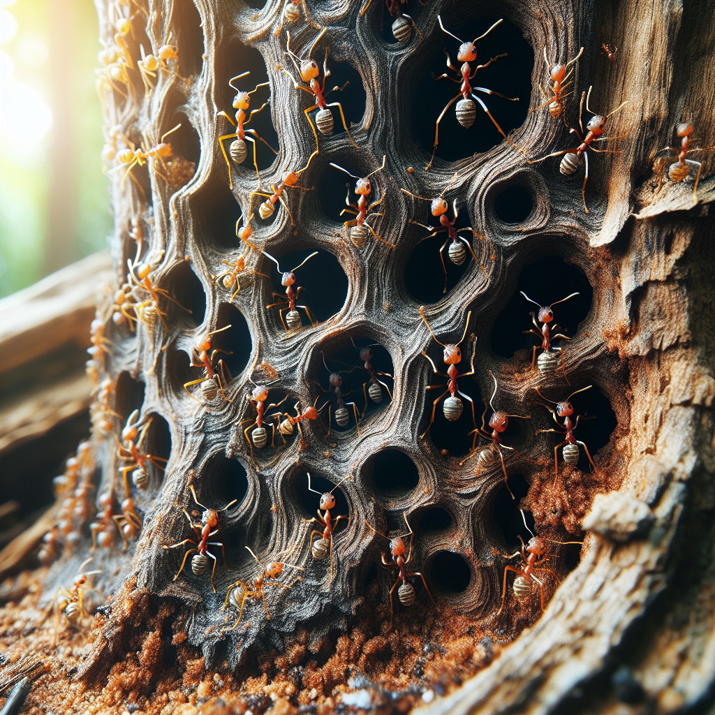 Les fourmis peuvent-elles tuer un arbre - credits Dall E 3