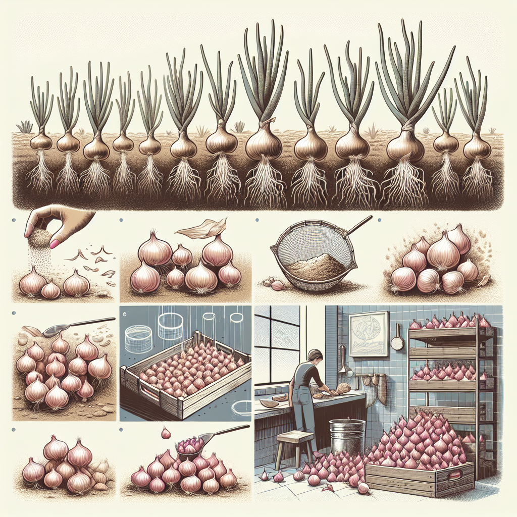 Planter des oignons germés - crédits Dall E 3