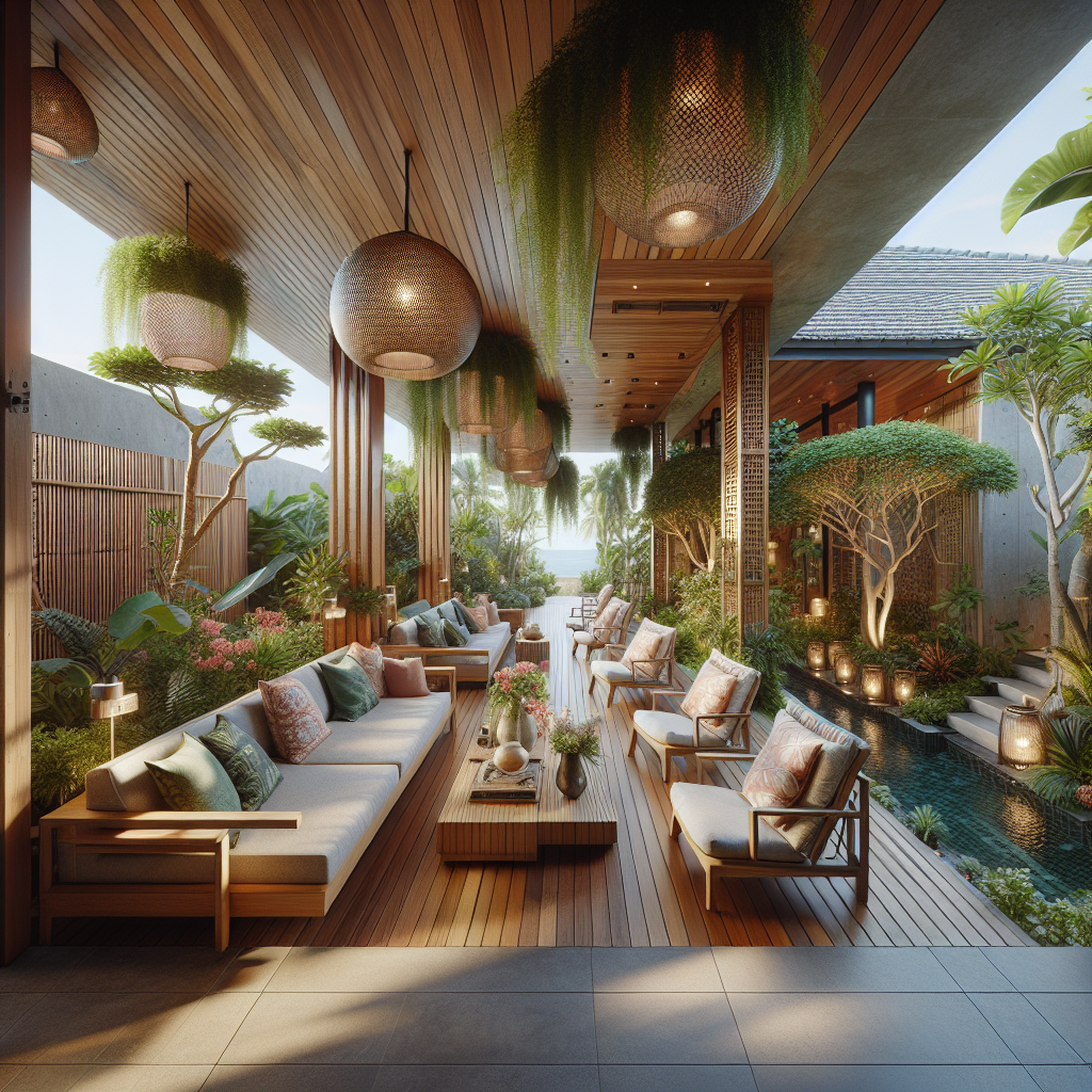 Comment aménager une terrasse - crédits Dall E 3