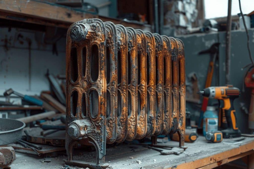 Comment nettoyer des radiateurs en fonte ?