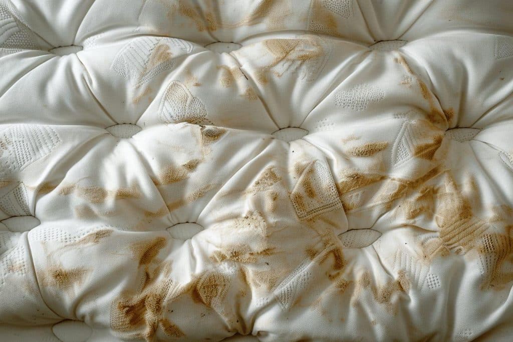 Comment enlever des taches sur un matelas ?