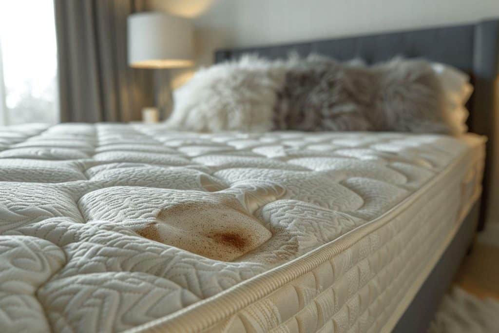 Comment enlever les taches de sang sur un matelas ?