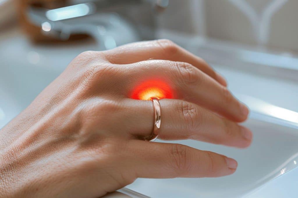Comment enlever une bague sur un doigt gonflé ?