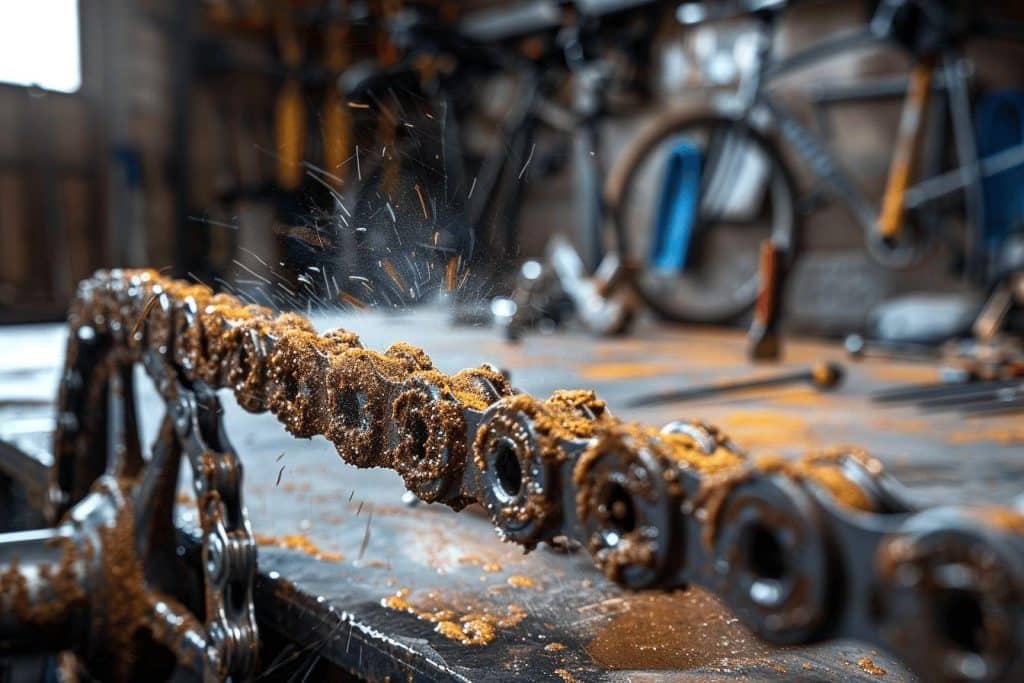 Comment dérouiller une chaine de vélo ?