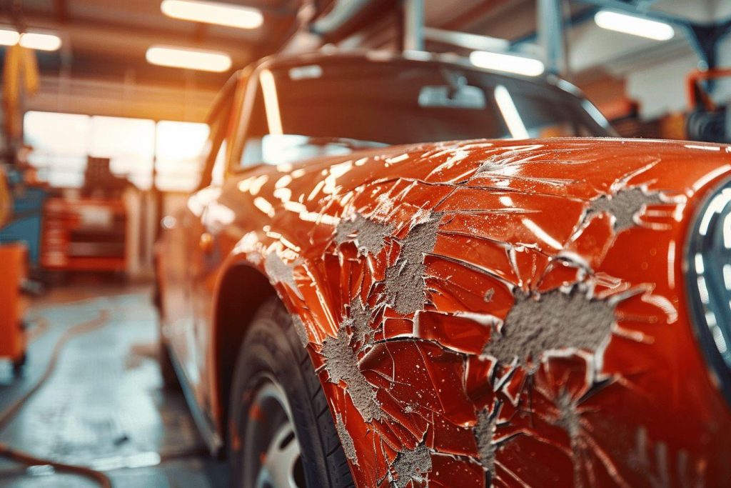 Faut il poncer la peinture avant de vernir carrosserie ?