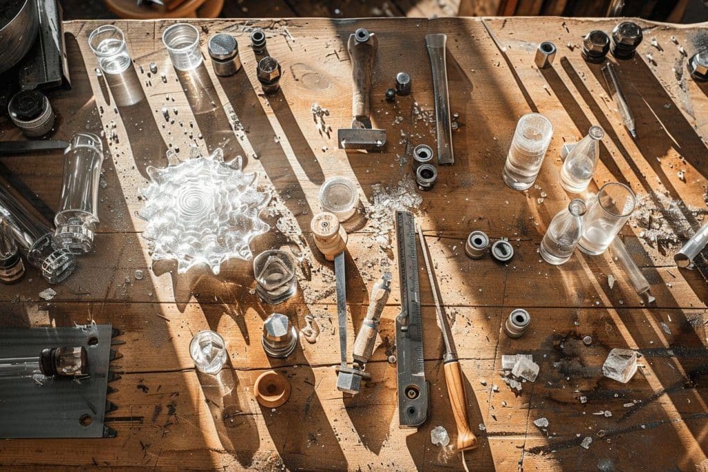 Comment couper du verre synthétique ?