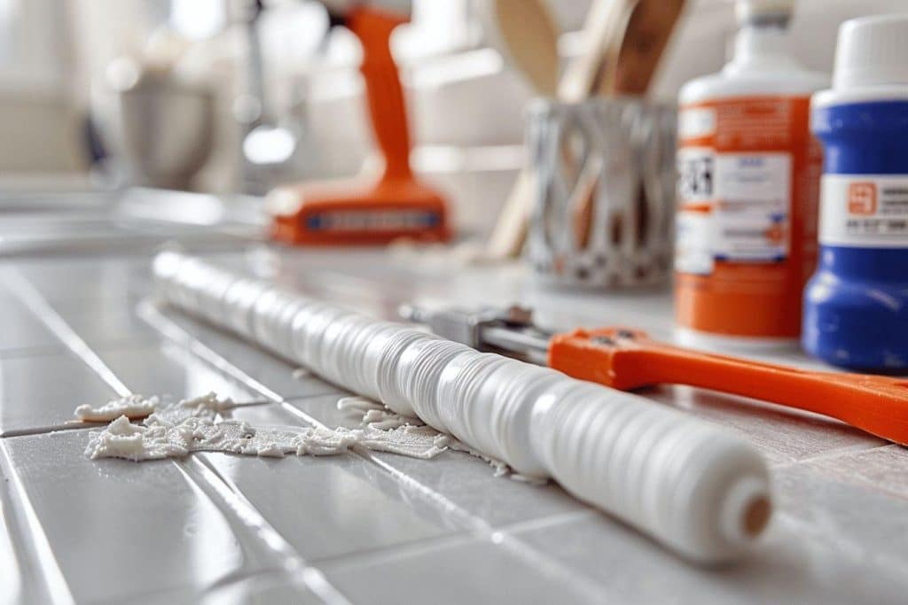 Comment faire un joint de silicone large ?