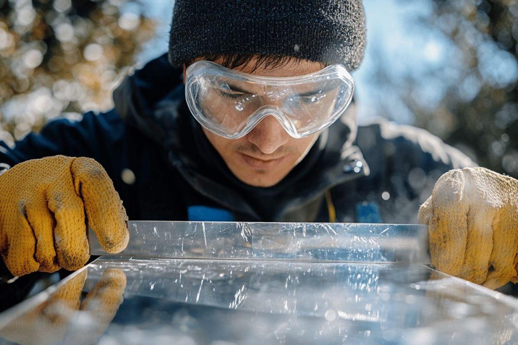 Comment couper plaque polycarbonate ?