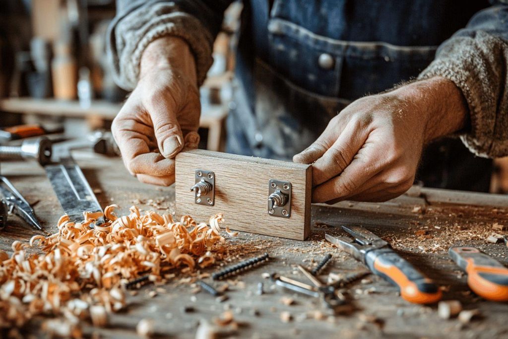 Comment poser une charnière en applique ?