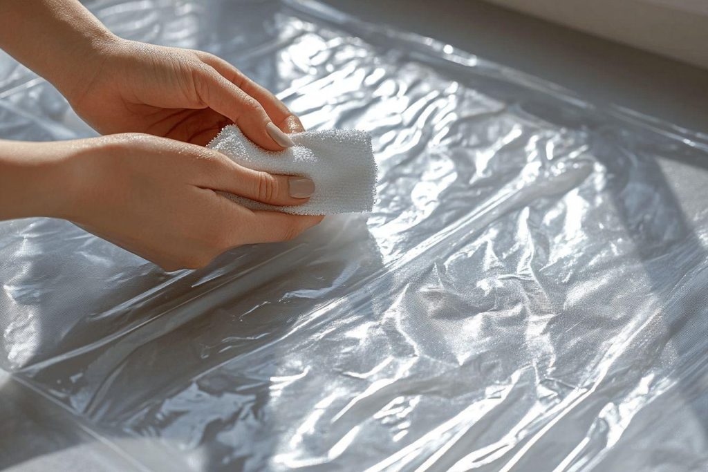 Comment enlever de la colle sur du plastique sans abîmer ?